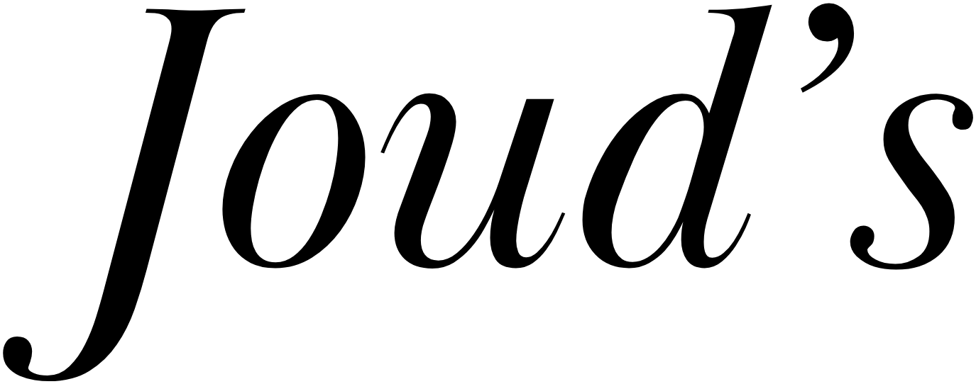 Joud's